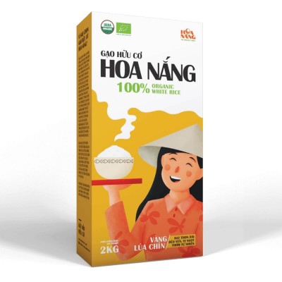GẠO HỮU CƠ HOA NẮNG VANG LUA CHIN 100% ORGANIC