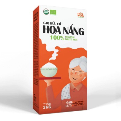 GẠO HỮU CƠ HOA NẮNG GAO LUT 100% ORGANIC