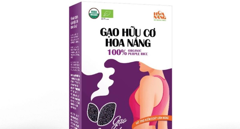 GẠO HỮU CƠ HOA NẮNG LỨT TÍM 100% ORGANIC